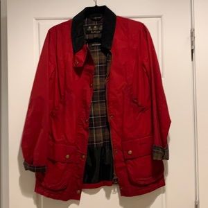 BARBOUR ACORN WAXED COTTON JACKET Size 10